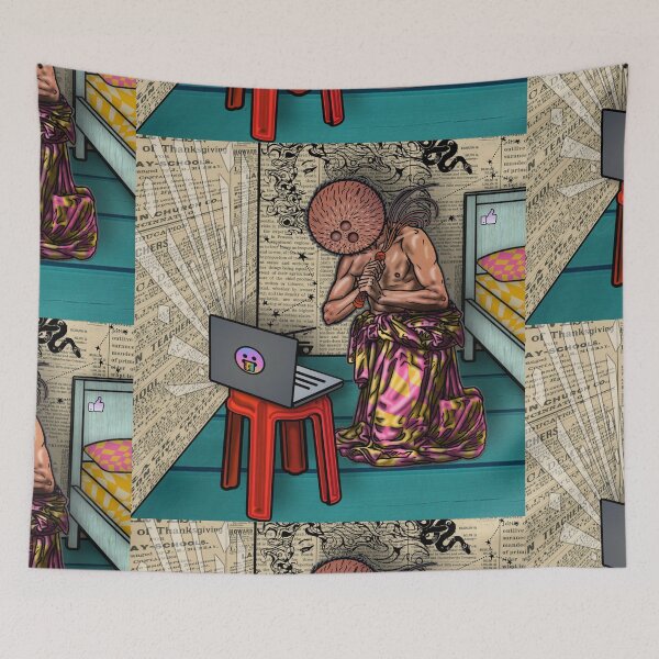 Item preview, Copy of Coconut Head: Recreational Self-Flagellation  designed and sold by FreyStrandDraws.