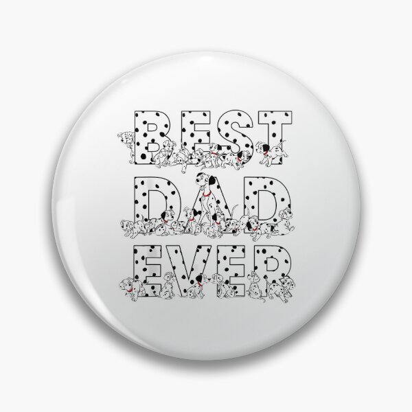 Item preview, 101 Dalmatians Best Dad Ever designed and sold by ClothingCharl.