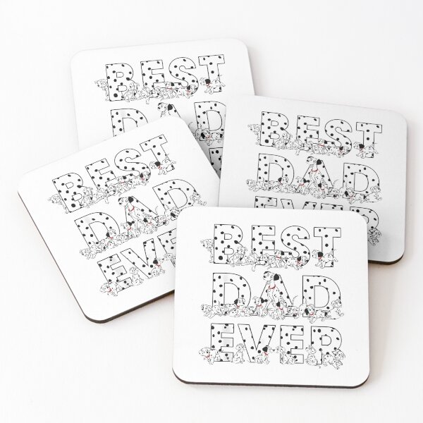 Item preview, 101 Dalmatians Best Dad Ever designed and sold by ClothingCharl.