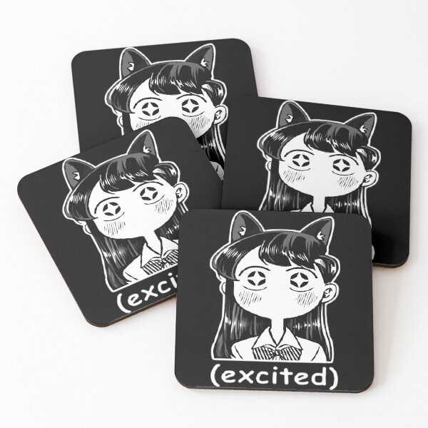 Item preview, Excited Komi - Komi Can't Communicate Komi San Retro - Komi Shouko Excited designed and sold by WriliesSpears.