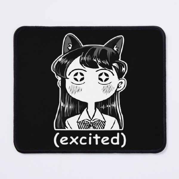 Item preview, Excited Komi - Komi Can't Communicate Komi San Retro - Komi Shouko Excited designed and sold by WriliesSpears.