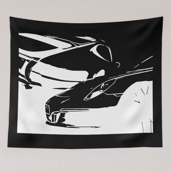 Item preview, Sports Cars New and Old - White designed and sold by tfmotorworks.