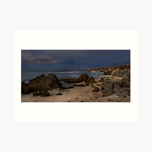 In coming storm Art Print