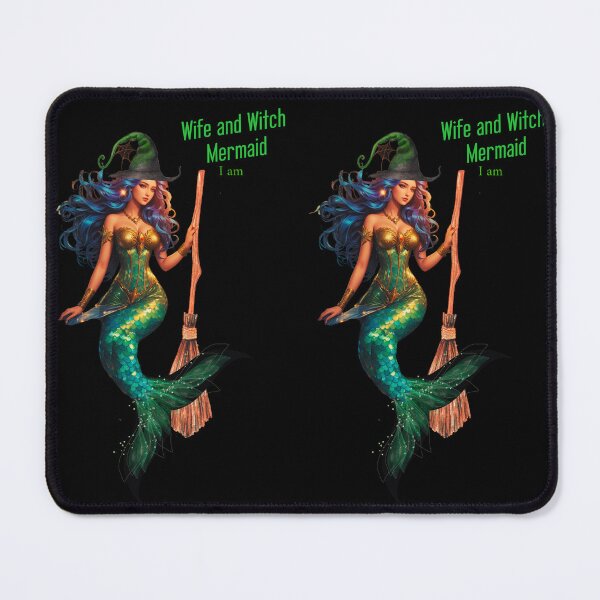 Item preview, Sirenas Halloween Wife and Witch Mermaid I Am designed and sold by SirenasWorld.