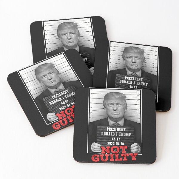 Item preview, Funny Donald Trump Not Guilty Mug, Free Trump 2024 designed and sold by ClothesRevolut.