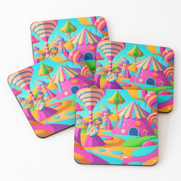 Item preview, Candyland Landscape Inspiration Alternative designed and sold by raviolli000.