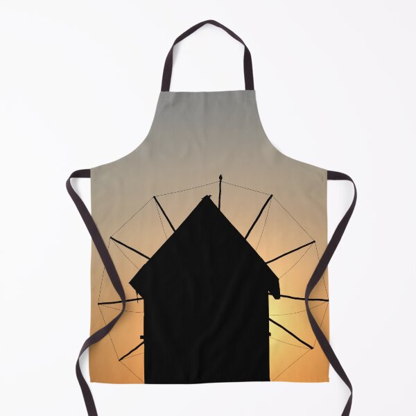 Item preview, Old windmill silhouette in Nessebar Bulgaria designed and sold by goceris.