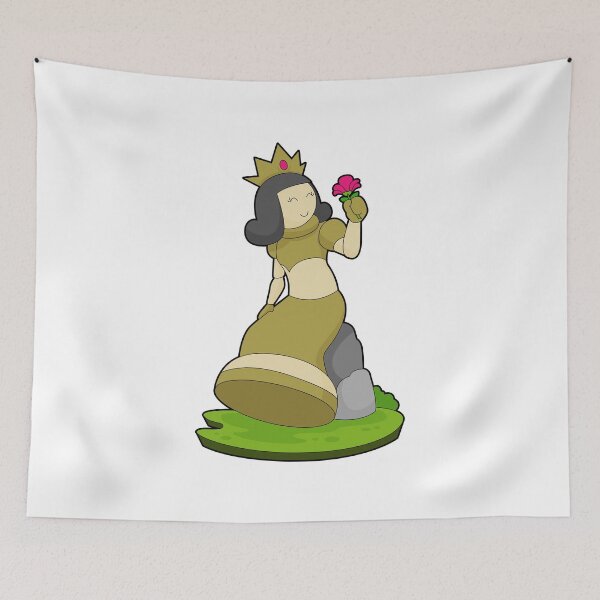 Item preview, Chess piece Queen Flower Chess designed and sold by Snabdesign84.