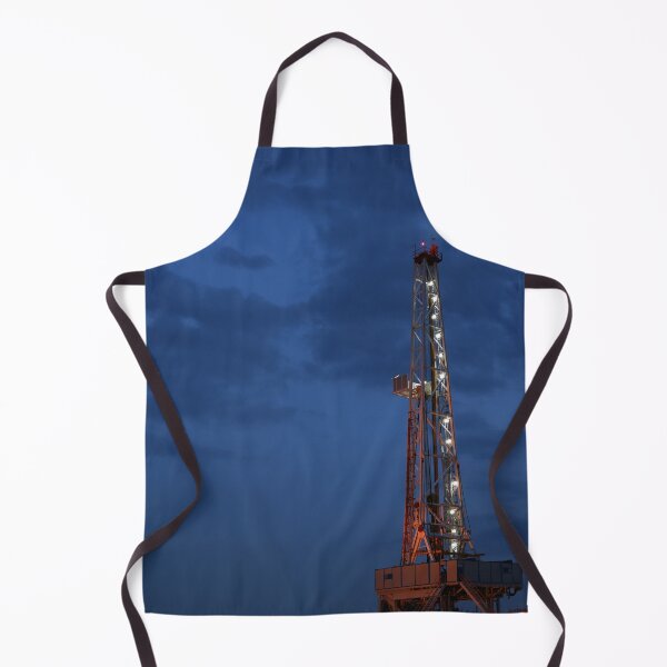 Item preview, land oil drilling rig twilight time designed and sold by goceris.