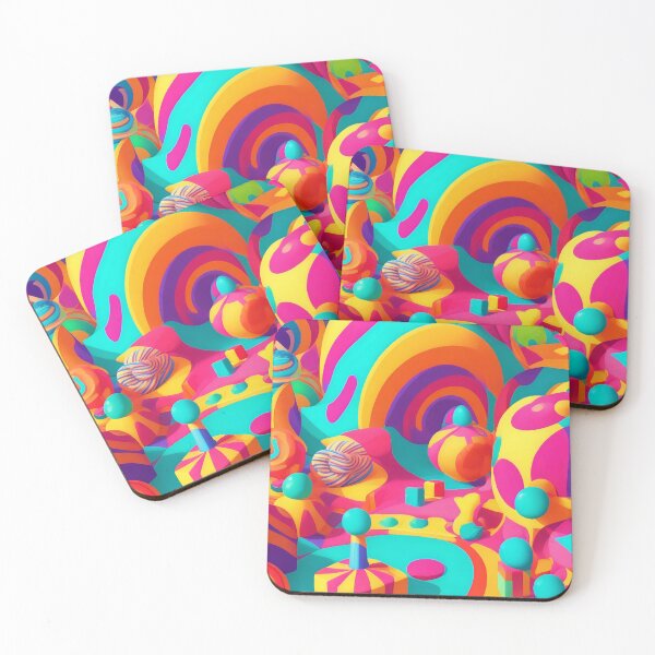 Item preview, Candy Geometric Scene designed and sold by raviolli000.