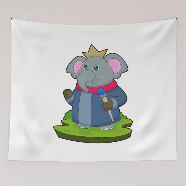 Item preview, Elephant King Scepter Crown designed and sold by Snabdesign84.