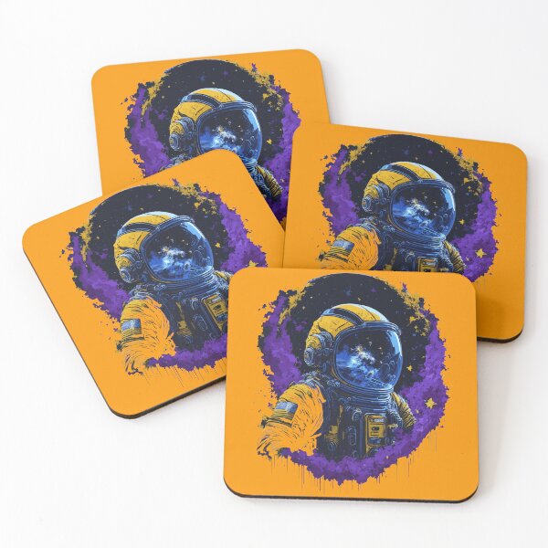 Item preview, Astronaut Toasting in Space designed and sold by Cosmic Retro.