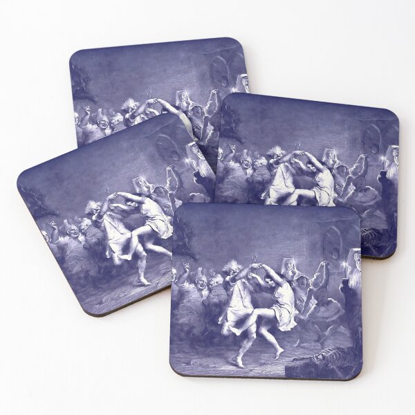 Item preview, TamOShanter And The Witches Artistic Vector Blue designed and sold by taiche.