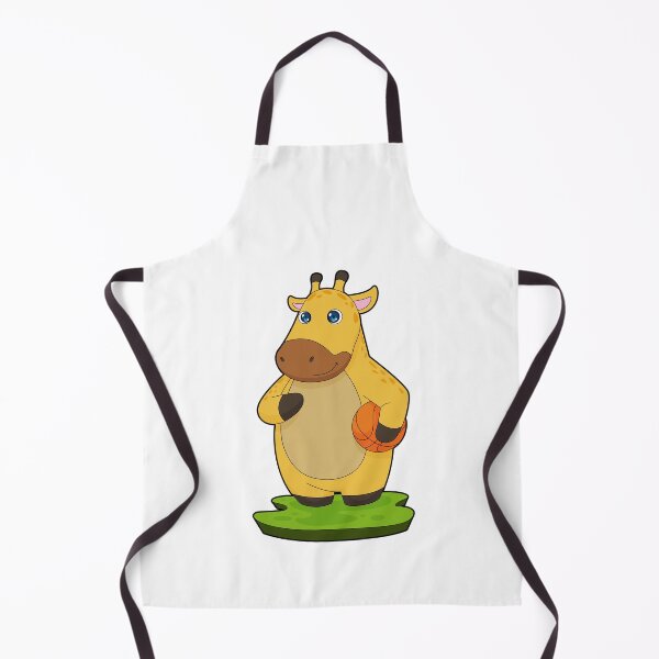 Artikelvorschau, Giraffe Basketballspieler Basketball entworfen und verkauft von Snabdesign84.