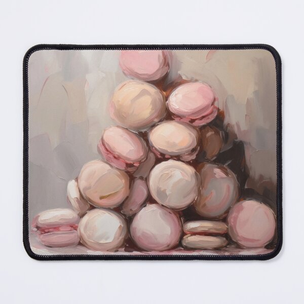 Item preview, Coquette aesthetic vintage painting of macaroons designed and sold by Coquette Art.