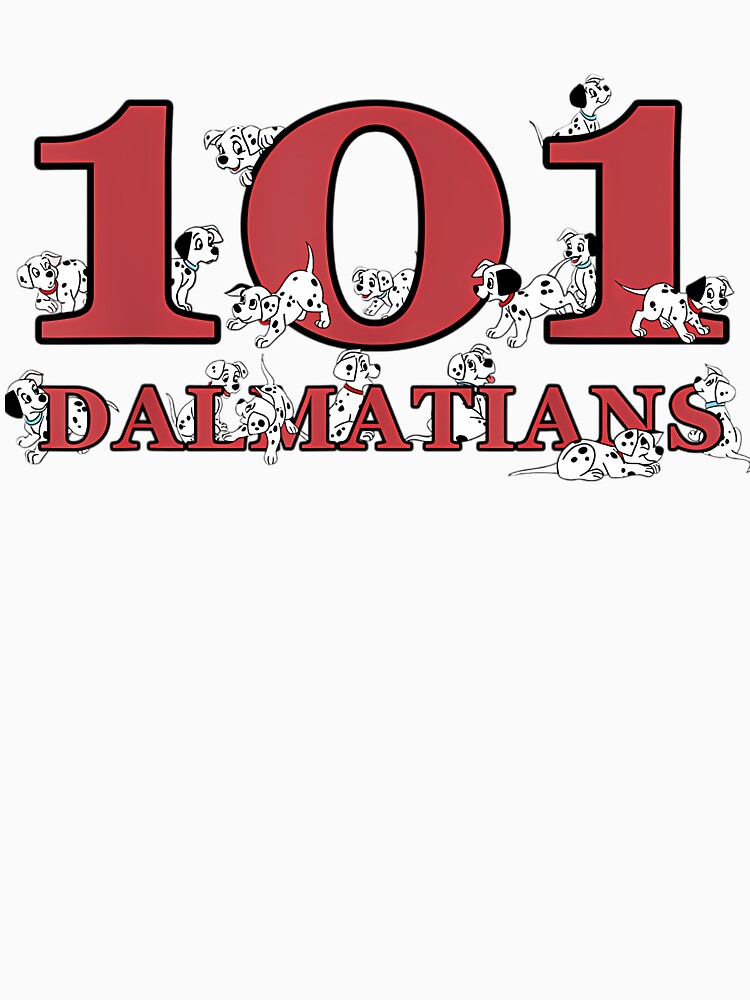 101 Dalmatians Essential T-Shirt for Sale by ClothingCharl