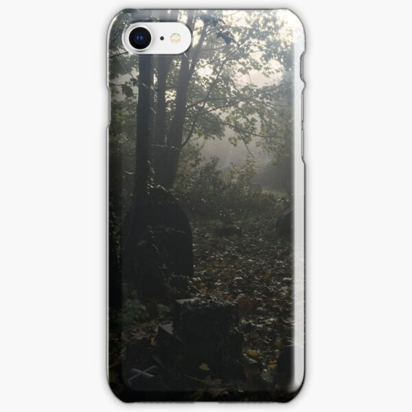 Misty graveyard iPhone Snap Case