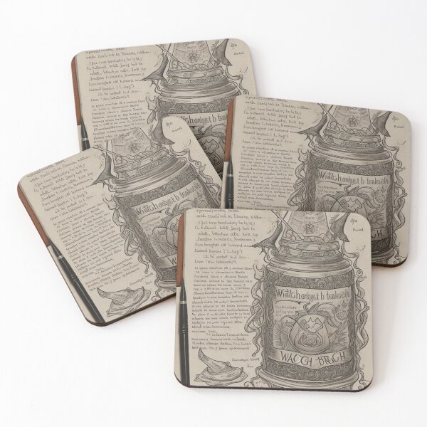 Item preview, Potion Recipe Bluerpint Witch Junk Book designed and sold by Yellowriversss.