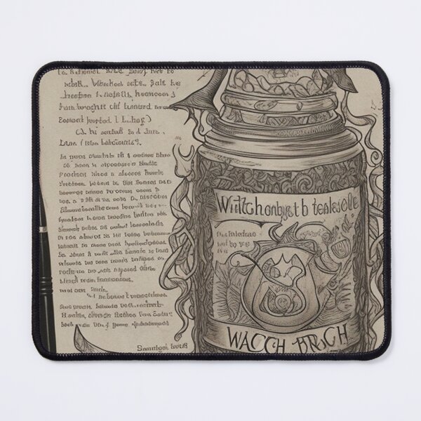 Item preview, Potion Recipe Bluerpint Witch Junk Book designed and sold by Yellowriversss.