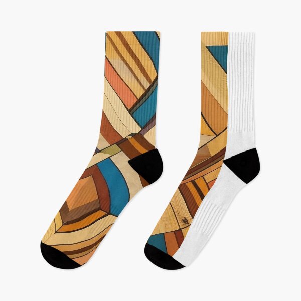Item preview, Cubist Woodland Dreams - Geometric Patterns in Natural Elegance designed and sold by Freak-Scene.