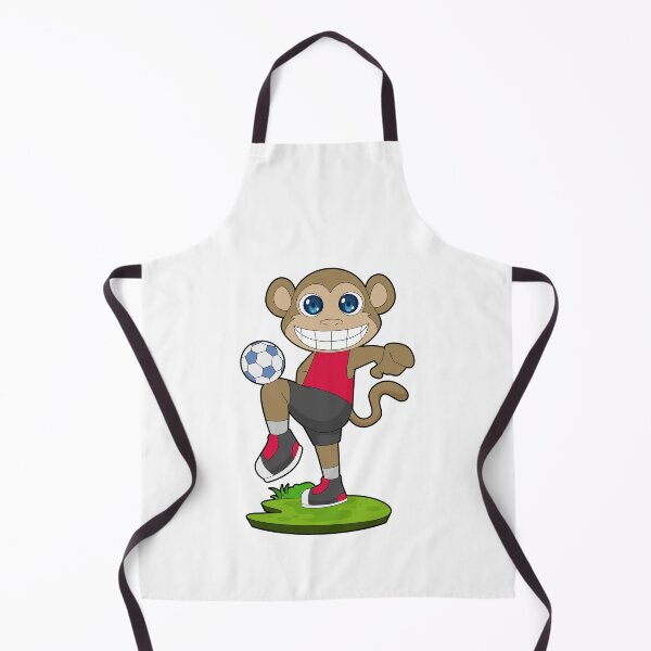 Item preview, Monkey Soccer player Soccer designed and sold by Snabdesign84.