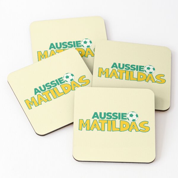 Item preview, Matildas Aussie Comic style - Woman Soccer World Cup 2023, Australian Womens Soccer/ Green and yellow designed and sold by SoloAutenica.