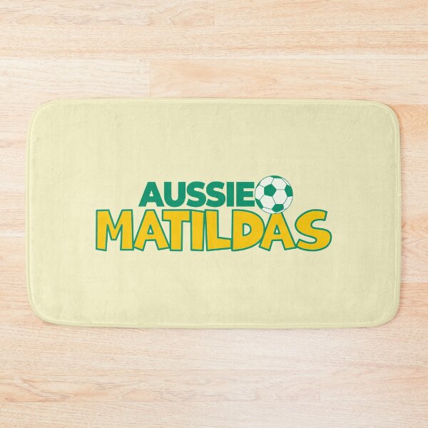 Item preview, Matildas Aussie Comic style - Woman Soccer World Cup 2023, Australian Womens Soccer/ Green and yellow designed and sold by SoloAutenica.