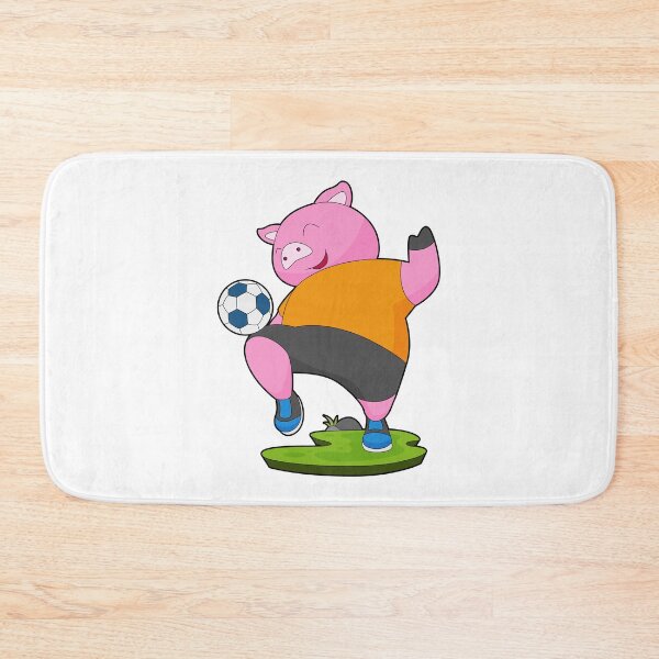 Item preview, Pig Soccer player Soccer designed and sold by Snabdesign84.