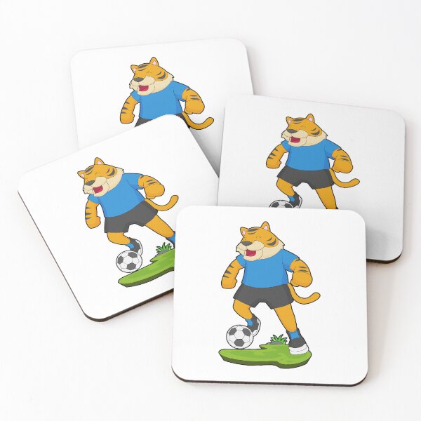 Item preview, Tiger Soccer player Soccer designed and sold by Snabdesign84.