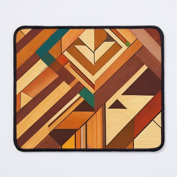 Item preview, Cubist Woodland Dreams ver.2 - Geometric Patterns in Natural Elegance designed and sold by Freak-Scene.