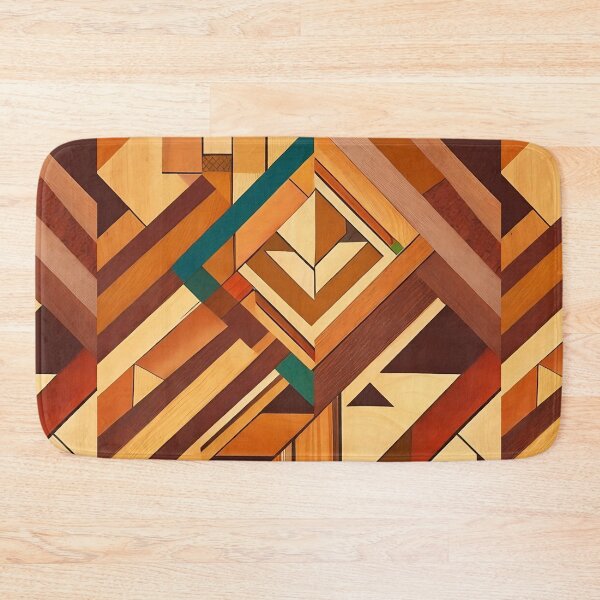 Item preview, Cubist Woodland Dreams ver.2 - Geometric Patterns in Natural Elegance designed and sold by Freak-Scene.