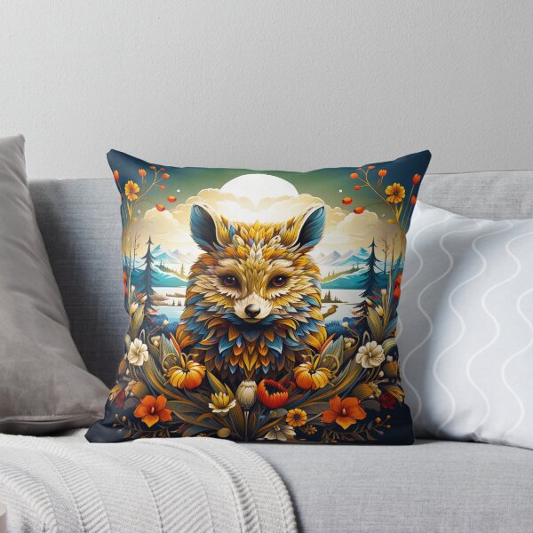 Item preview, Colorful Wild Chubby Fox  designed and sold by PaTToStudio.