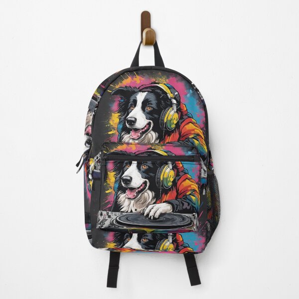 Item preview, Border Collie Sheep Dog DJ Mixing Decks designed and sold by Ameiva-Apparel.