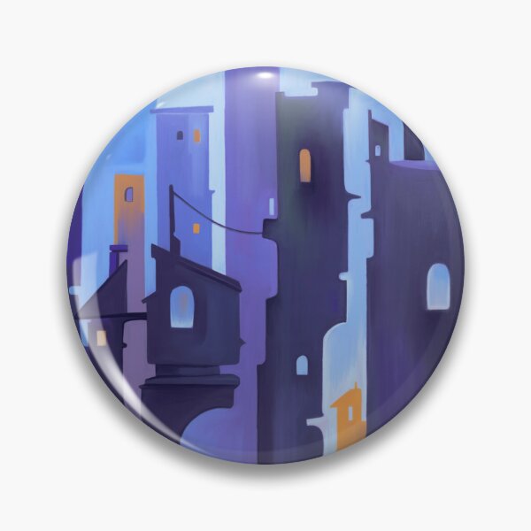 Item preview, CityScapes Purple designed and sold by MarkosArtspace.