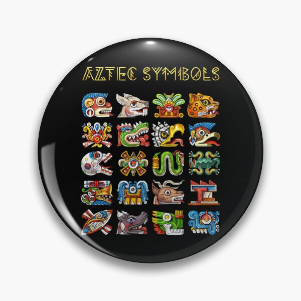 Item preview, Aztec Glyph Symbols designed and sold by underheaven.