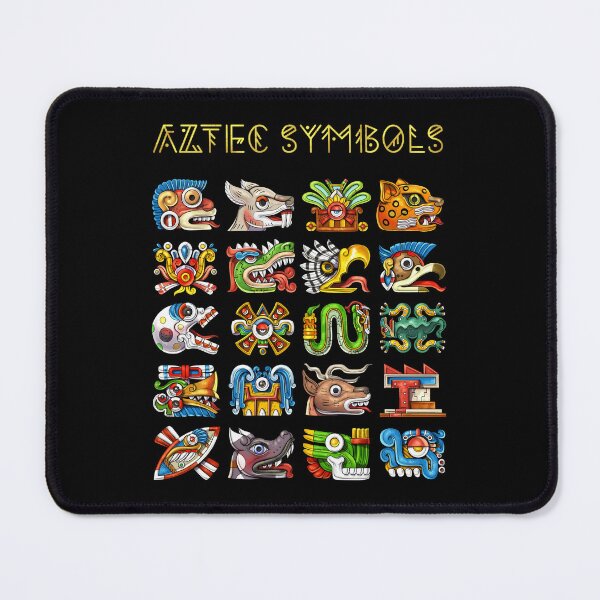 Item preview, Aztec Glyph Symbols designed and sold by underheaven.