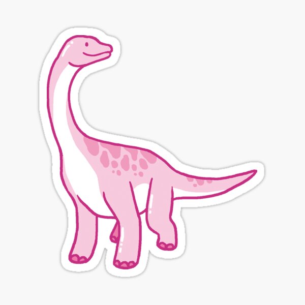 Artikel-Vorschau von Rosa Apatosaurus, designt und verkauft von evekajander.