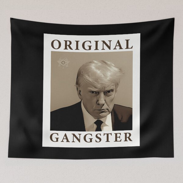 Item preview, Donald Trump Mugshot OG Original Gangster Vintage designed and sold by AshtonYorkClos.