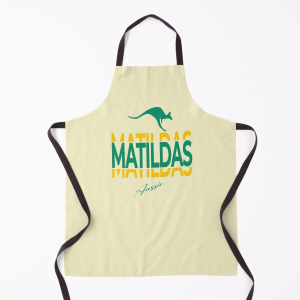 Item preview, Matildas Aussie Retro style Kangaroo - Woman Soccer World Cup 2023, Australian Womens Soccer/ Green and yellow designed and sold by SoloAutenica.
