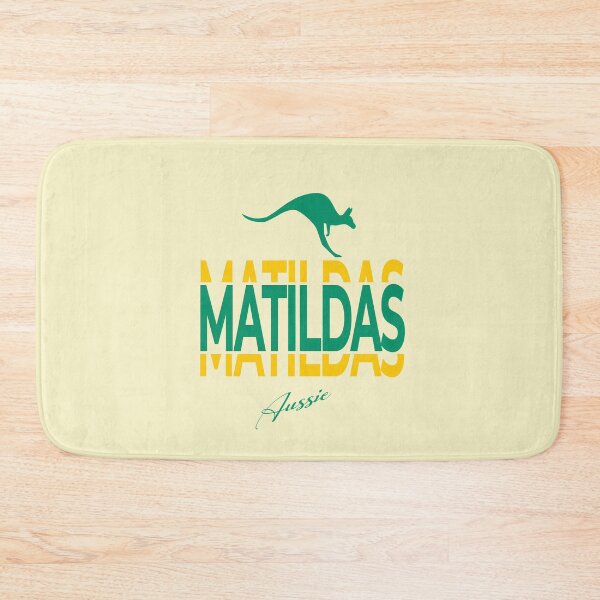 Item preview, Matildas Aussie Retro style Kangaroo - Woman Soccer World Cup 2023, Australian Womens Soccer/ Green and yellow designed and sold by SoloAutenica.