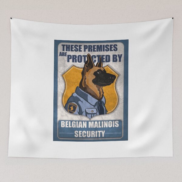 Item preview, Malinois shield police designed and sold by MyArtistry.