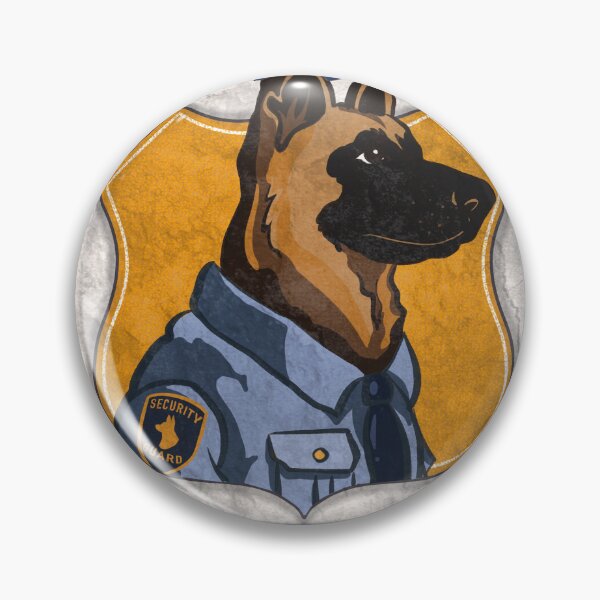 Item preview, Malinois shield police designed and sold by MyArtistry.