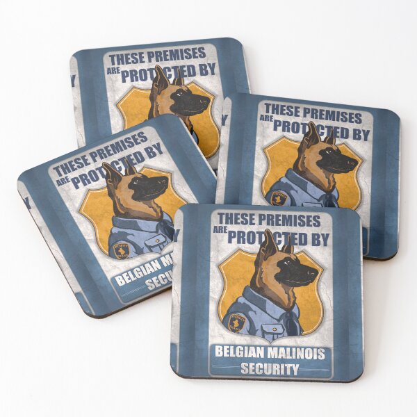 Item preview, Malinois shield police designed and sold by MyArtistry.