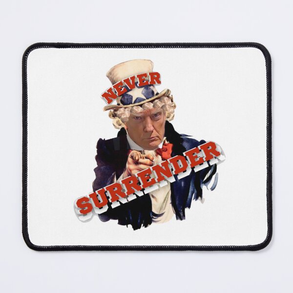 Item preview, Trump Mugshot Never Surrender 2024 designed and sold by Flirt-Teez.
