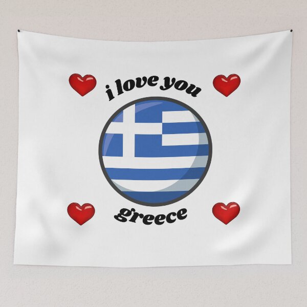 Item preview, flag greece designed and sold by CARANIACLS.