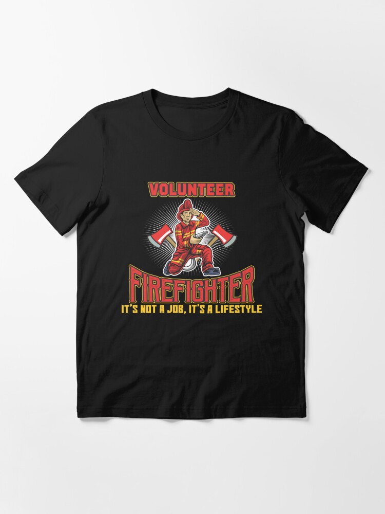 volunteer firefighter t shirts