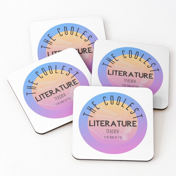 Item preview, The coolest literature teacher, Teacher Day designed and sold by ArtiDann.
