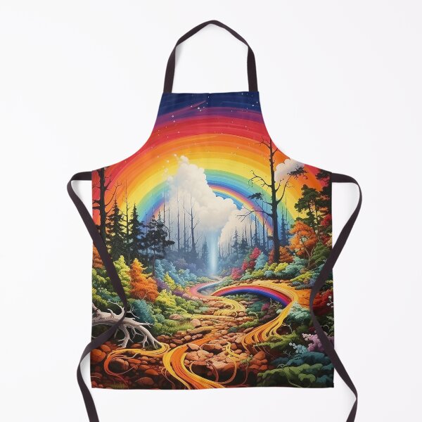 Item preview, Enchanted harmony: rainbow colors in the fairytale forest designed and sold by darkfantasy-atk.