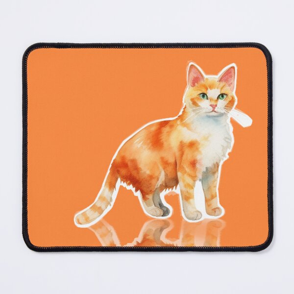 Item preview, Cute Orange Cat designed and sold by Alicia Amber.