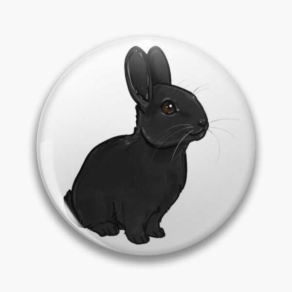 Item preview, .Black Rabbit. designed and sold by Celia The Great.